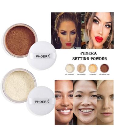 Allbesta Long Lasting Lightweight Loose Powder Makeup Smooth Translucent Foundation - Buy Online on GoSupps.com