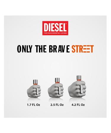 Diesel Only the Brave Street Eau de Toilette Spray Cologne for Men 2.5 fl. oz. - Buy Online on GoSupps.com