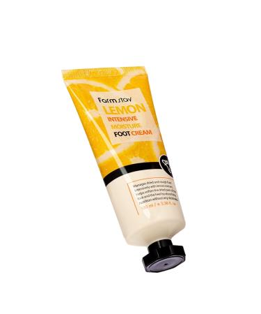 Farm Stay Lemon Intensive Moisture Foot Cream 100ml | Daily Hydrating Treatment for Dry Skin International Shipping Available - Buy Online on GoSupps.com
