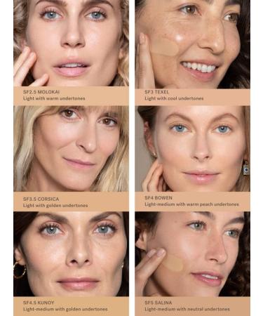 ILIA True Skin Serum Foundation | Corsica SF3.5 1 Fl Oz | Cruelty-Free, Vegan, Clean Beauty - Buy Online on GoSupps.com