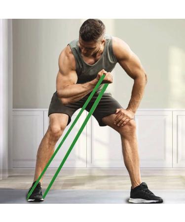Pull Up Assist Resistance Band Set for Working Out Men Women Long Eexercise Bands Resistance Bands for Stretching Fitness Training Physical Therapy normal Yellow+red+black+purple - Buy Online on GoSupps.com