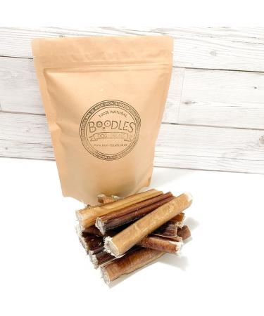 Boodles 10 x Bulls PIZZLES Pizzle Bully Sticks Premium 100% NATURAL Dog Treat Chew Thickness Varies Natural Product - Buy Online on GoSupps.com