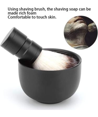 Tmishion Shaving Bowl & Brush Set | Stainless Steel Razor Soap Bowl for Men | Perfect for Salon & Home Grooming - Buy Online on GoSupps.com