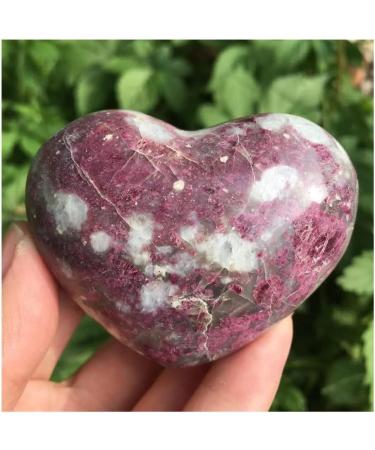 Natural Crystal Rough Natural Rubellite Crystal Heart-Shaped Tourmaline Gemstone Crystal Home Decoration Stones - Buy Online on GoSupps.com