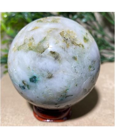 Blue Pine Stone Symbiont Crystal Quartz Natural Sphere Minerals Handwork Ball House Decoration Home +Stand 1pc (Color : 310-320g) - Buy Online on GoSupps.com