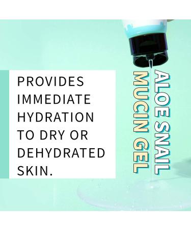 Buy The Skin House Aloe Snail Mucin Gel 1.7oz - Hydrating & Soothing Skincare for All Skin Types | International Shipping Available - Buy Online on GoSupps.com