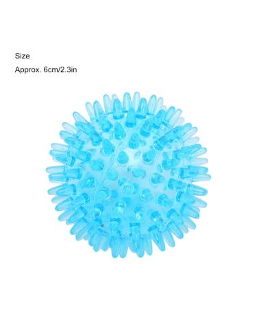 Soft Transparent Spiked Massage Ball - H chle Power Recovery Stress Relief for Hands Wrists Feet & Back (6cm) - Buy Online on GoSupps.com