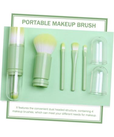 Beaupretty 2 Sets telescopic makeup brush foundation brush kabuki powder brush retractable blusher brush powder mineral face powder brush eyebrow lip brush travel double head artificial fiber - Buy Online on GoSupps.com