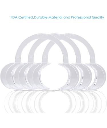 Vicloon Mouth Opener 10Pcs - C-Shape Cheek Retractors for Open Mouth Game and Teeth Whitening - Adults and Kids - Buy Online on GoSupps.com