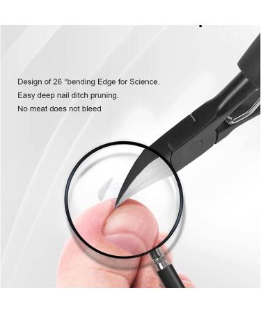OUSIKA Nail Clippers 1pc Professional Stainless Steel Nail Clippers Thick Toenail Toe Nail Clippers Scissors Fungus Ingrown Chiropody Podiatry Plier Nails (Color : 1) - Buy Online on GoSupps.com