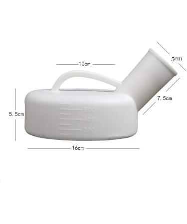 GRISDEPPD 800ML Unisex Urinal Bottle with Lid Portable Emergency Male - Buy Online on GoSupps.com