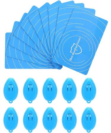 Zwindy Anti-Blue Light Glasses Test Card - 10 Set Professional Blue Light Test Supreme & Generator Card for Effective Eye Protection - Buy Online on GoSupps.com