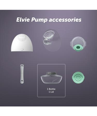 Elvie Pump Bottles Set - 3 High-Quality Reusable 150ml Breast Milk Storage Containers - International Shipping Available - Buy Online on GoSupps.com