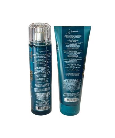 Bath & Body Works PRINCESS COLLECTION Fine Fragrance Mist & Ultimate Hydration Body Cream 2-piece Gift Set with a Bow for Holidays - Full Size Limited Edition (Jasmine) - Buy Online on GoSupps.com
