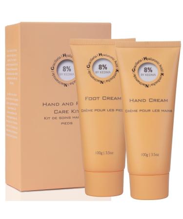 CTEC IK 8 Set Moisturizing and Repairing Foot and Hand Cream Kombucha Hyaluronic Acid and Niacinamide All skin types Without parabens or sulphates 2x100g