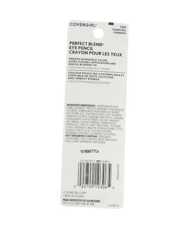 CoverGirl Perfect Blend Eye Pencil Charcoal 105 - 0.03 oz - Buy Online on GoSupps.com