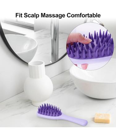 Buy Hotodeal Hair Brush for Wet & Dry - Silicone Scalp Massager for Deep Cleansing - Ideal Shampoo Brush for Men & Women | International Shipping Available - Buy Online on GoSupps.com