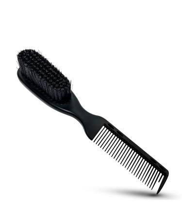 TRU BARBER PRO Fading Brush  Barber Fade Brush  Cleaning Brush for clippers Beard Brush