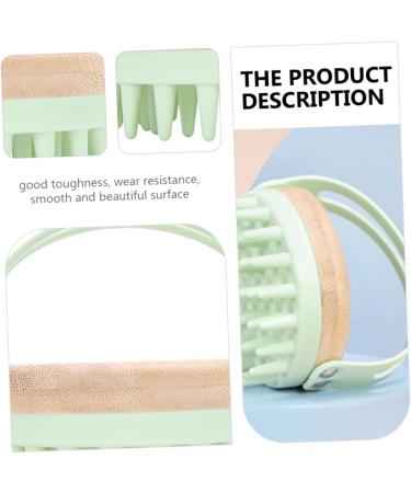 Premium Shampoo Brush & Scalp Massager - 8.4x8x7.4cm Green | Perfect for Body & Hair Care | International Shipping Available - Buy Online on GoSupps.com