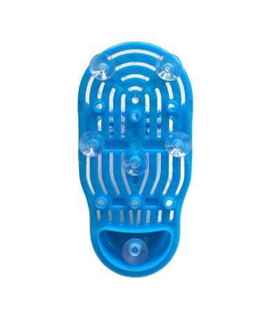 Magic Feet Cleaner - Easy Foot Scrubber & Exfoliating Massager Slipper (Blue) - Buy Online on GoSupps.com