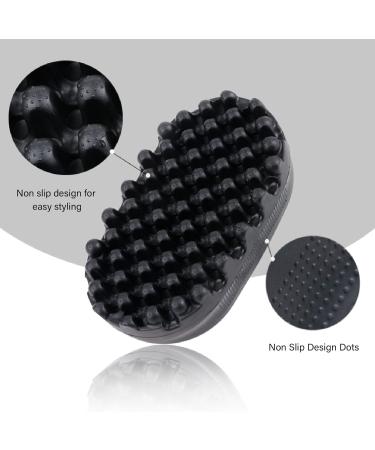 Hair Sponge Set for Men Women Rubber Curl Brush Twist Sponge for Afro Curls Washable Hair Wave Tool for Short Hair Curling Combs for Boy Girl Barber Hair Brush - Buy Online on GoSupps.com