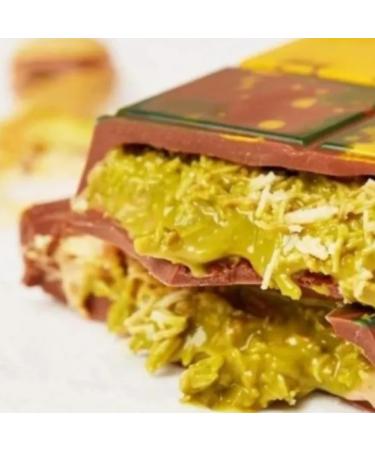 (Contains 100% pistachios) 4 x Pufai Erendiz pistachio cream with 100% pistachios no added sugar no additives no palm oil for dubai chocolate kaday f kadaifi 200 g - Buy Online on GoSupps.com