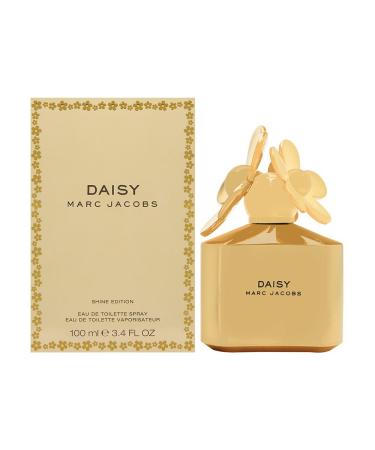 Marc Jacobs Daisy Gold Eau de Toilette Spray 3.4 Ounce | Limited Edition