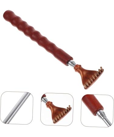 Ultechnovo Adjustable Wooden Back Scratcher & Massager | Travel-Friendly Claw Stick | Ideal for Tickling & Relieving Itches - Buy Internationally - Buy Online on GoSupps.com