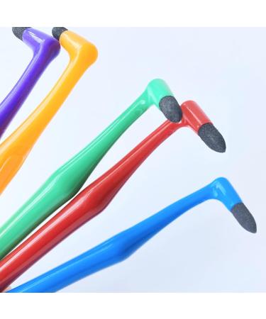 5pcs Reusable Tooth Stain Polish Brushes - Soft Cleaning & Whitening Tools for Tartar Removal - Buy Online on GoSupps.com