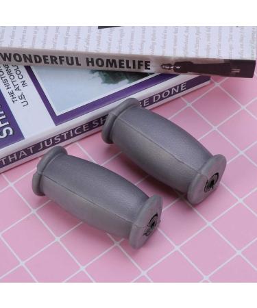 Milisten Crutch Hand Grips Rubber Walking Cane Underarm Crutches Hand Pads Crutches Replacement Accessory Parts Grey - Buy Online on GoSupps.com