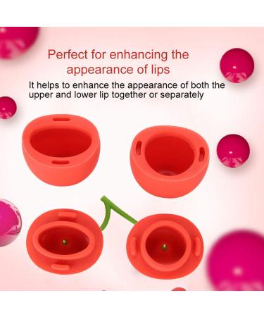 Cherry Shaped Lip Plumper Enhancer | Portable Silicone Lip Enhancement Beauty Tool - Buy Online on GoSupps.com