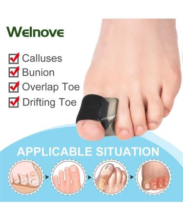 2 Pairs Toe Separator & Straightener for Men & Women - Bunion Corrector & Toe Spacers for Plantar Fasciitis - Ideal for Nighttime, Running & Yoga Practice (Size: S) - Buy Online on GoSupps.com
