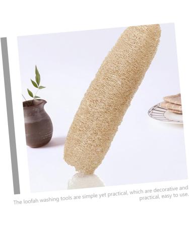 Buy Healeved 4pcs Natural Loofah Bath Balls - Exfoliating Body Scrubber & Kitchen Cleaner - International Shipping Available - Buy Online on GoSupps.com