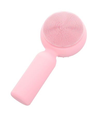 FRCOLOR Silicone face Brush Silicone Facial Exploration Silicone face exfoliator Skin Care Tools Silicone Handheld face Brush exfoliating Facial Brush Scrub Brush 3D Clean Silica Gel 11x5cm