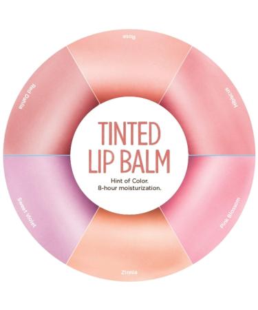 Burt's Bees Red Dahlia Tinted Lip Balm with Shea Butter - Natural & Moisturizing - 1 Tube - Buy Online on GoSupps.com