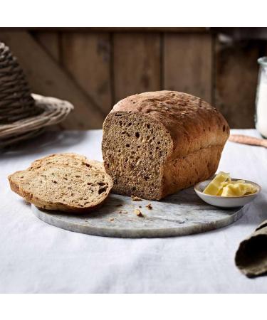 Doves Farm | Organic Malthouse Bread Flour 1kg | Organic Flour Blend with Malted Wheat Flakes | delicious loaves and rolls. | - Buy Online on GoSupps.com