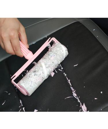 16cm Large Surface Lint Roller with 7 Refills - Effective Pet Hair Remover for Clothes & Furniture - 420 Sheets - Purple Rodillo Quitapelusas - Buy Online on GoSupps.com