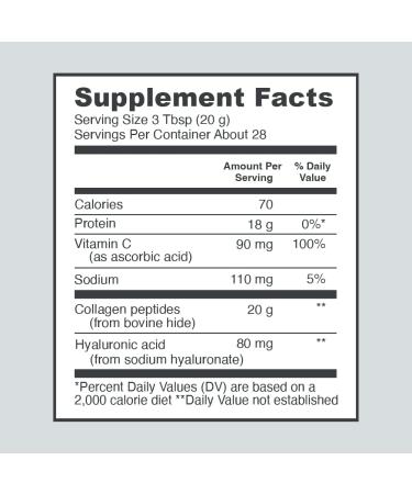 Vital Proteins Collagen Peptides - 20 oz - Buy Online on GoSupps.com