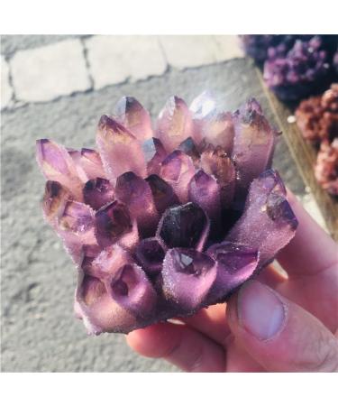 Natural Crystal Cluster Amethyst Specimen Purple Quartz Rough Crystals for Home Full of Texture - Buy Online on GoSupps.com