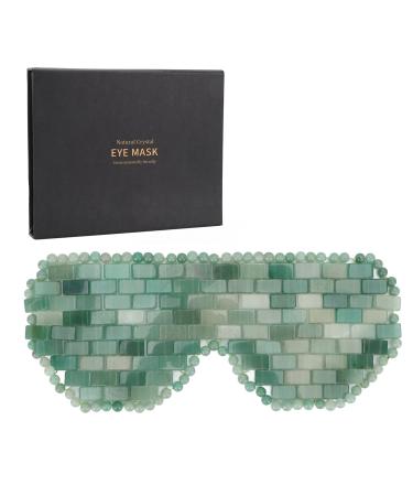 Jade Cooling Eye Mask Jadestone Eye Pads Reduce Dark Circles Promote Sleeping Natural Stone Eye Pad for Skin Care for Facials Puffy Eyes Dry Eyes Headaches Migraines Dark Circles(#3)