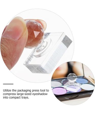 Beavorty Eyeshadow Plate Stamp Eyeshadow Makeup Stamper Blusher Dispensing Press Stamper Seal Powder Press Tool Blusher Repairing Stamper - Buy Online on GoSupps.com