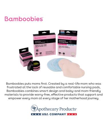 Bamboobies Womens Overnight Nursing Pads  Reusable and Washable  Pink Regular and Blue Overnight  Variety Pack  6 Pair (Pack of 1) 3 Regular Pairs & 3 Overnight Pairs - Buy Online on GoSupps.com
