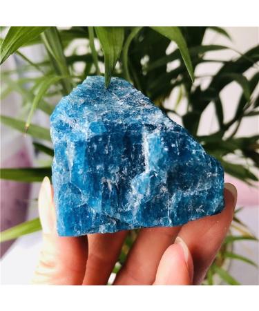 Natural Blue-Green Apatite Crystal Stone Natural Rough Specimen Decorative Stone ningxiao (Size : 70-80g) - Buy Online on GoSupps.com