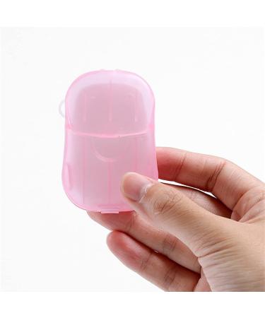 Aesackir 20 Pack with 400 Sheets in 5 Colors Portable Foaming Hand Soap Sheets Rich Bubble Deep Cleaning Travel Size Paper Soap Easy to Rinse - Buy Online on GoSupps.com