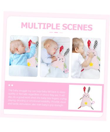 Ibasenice 4-Piece Baby Comfort Towel Set | Soft Cuddly Toys & Towels for Newborns | Ideal Baby Shower Gift - Buy Online on GoSupps.com