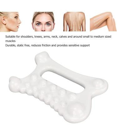 Premium Ceramic Gua Sha Board for Face & Body Massage - Trigger Point & Fascia Relief for Cellulite & Muscle Tension - Buy Online on GoSupps.com