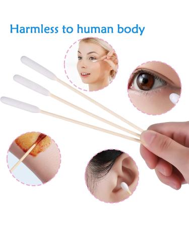CEZKFH 300 Pack Cotton Swabs for Dogs & Cats - Long 15cm Pet Ear Cleaning Sticks - Ideal for Ear Care & Hygiene - Buy Online on GoSupps.com