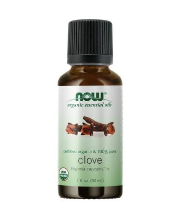 Now Foods Organic Essential Oils Clove 1 fl oz (30 ml)