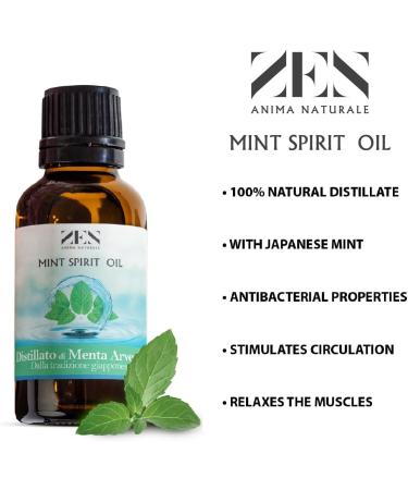 100% Mentha Arvensis Mint Essential Oil 50ml Pure Peppermint Essential Oil Essential Oils for Diffuser Peppermint Arvensis Mint Distillate Oils for Aromatherapy & Massage - Buy Online on GoSupps.com