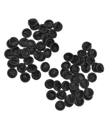 ARTIBETTER 100PCS Gel Finger Cover Silicone Finger Cots Finger Protector Thumb Cap Toe Fingertips Covers for Trigger Finger Finger Cracking Finger